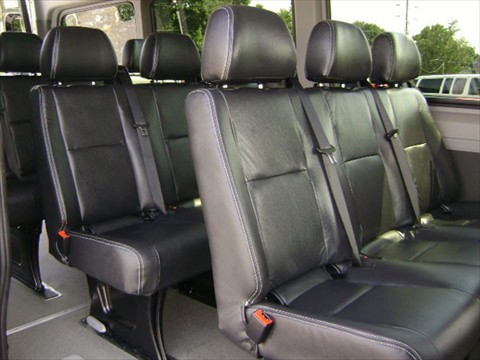 12 Passenger Mercedes Sprinter - Seating View