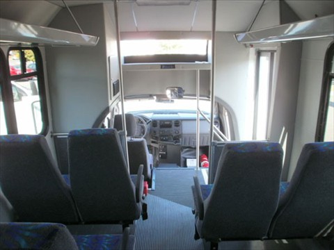 33 Passenger Bus - Seating View