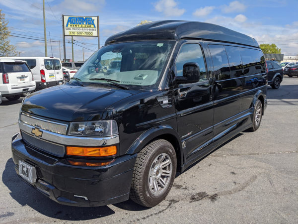 9 Passenger Conversion Van - BusMax - Bus & Van Rental | Atlanta | Rome ...